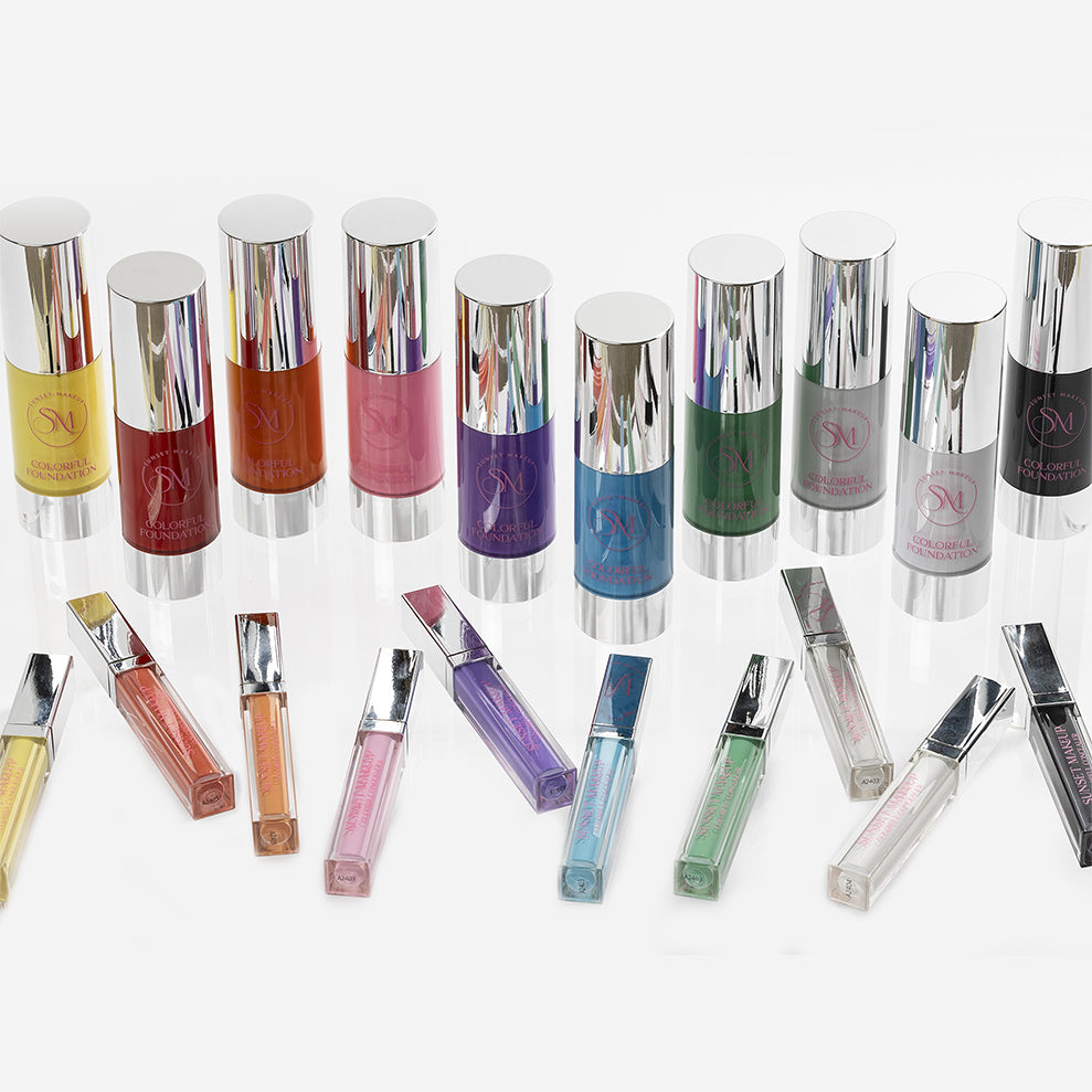 Colorful Foundations & Concealers