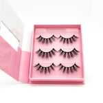 Volume Spike Faux Mink Eyelashes – 3 Pair Set