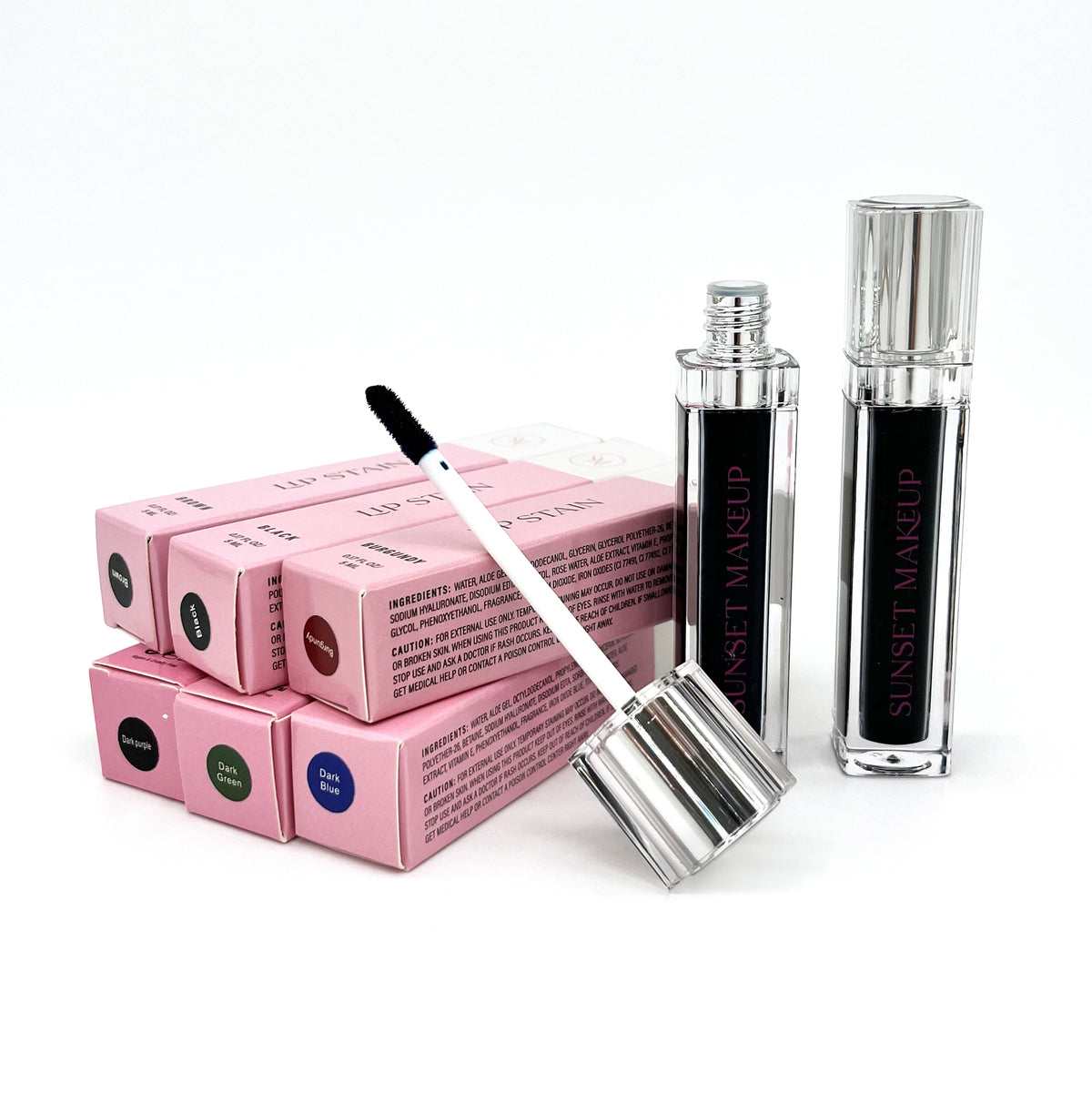 Solar Eclipse Straw Hat & JOAH Lip Color Bundle RE2330SNRSLP_SUNRISE_3PACK-LIP  main image 2