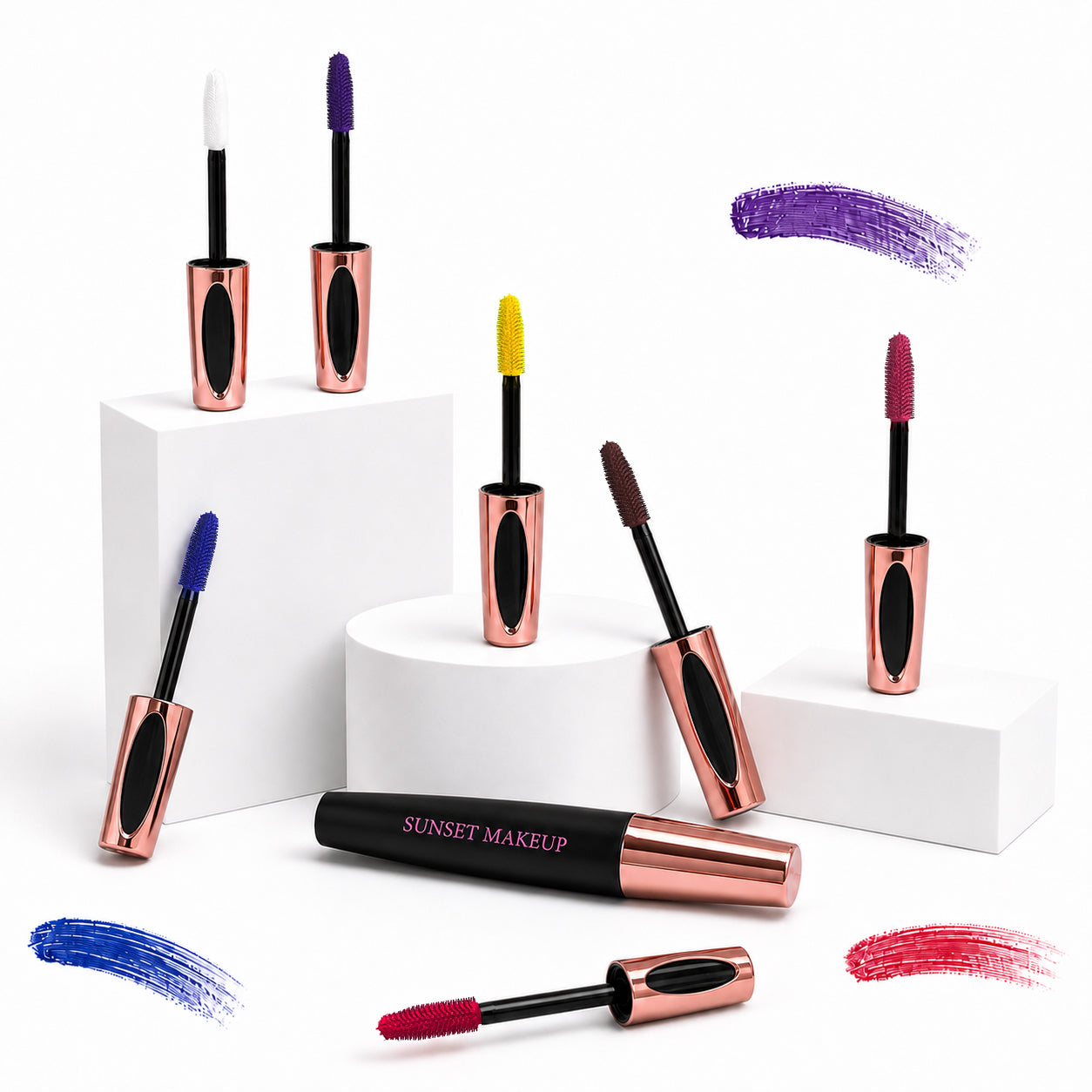 Bold Colorful Mascaras