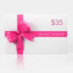 Sunset Makeup Gift Card