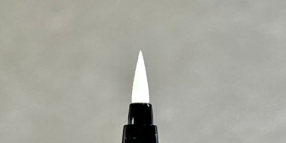 White Felt Tip Eyeliner Sunset Makeup