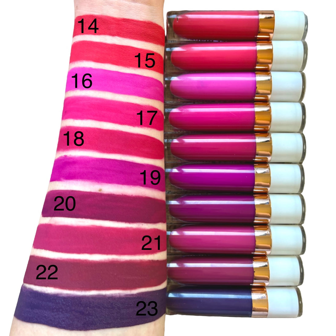 Matte Liquid Lipsticks – Sunset Makeup
